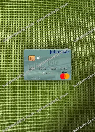 Switzerland Julius Baer Group AG mastercard photolook front